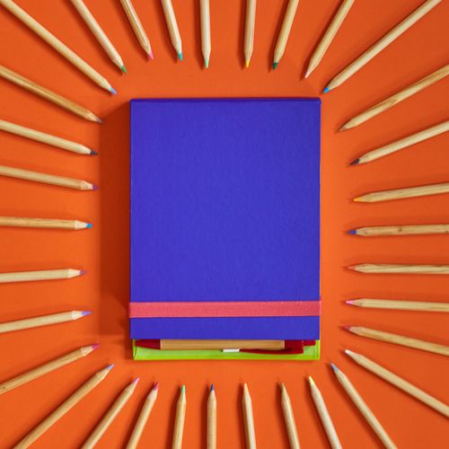 Bloco Jornalista Color GRD TRICOLOR