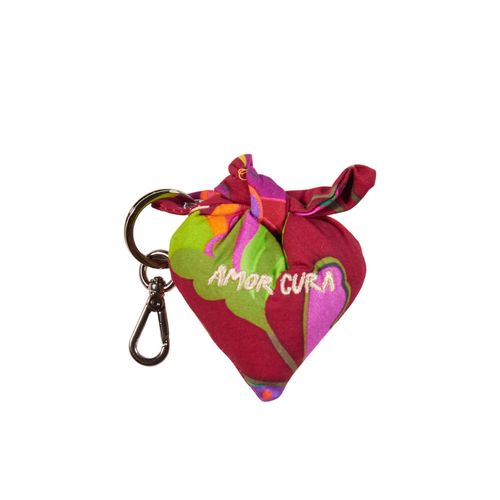 Chaveiro com Bordado AMOR CURA