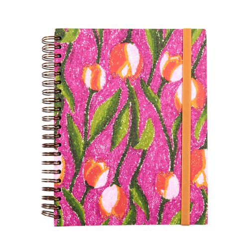 Caderno Universitário A4 90 Folhas
FLORAL TULIPA