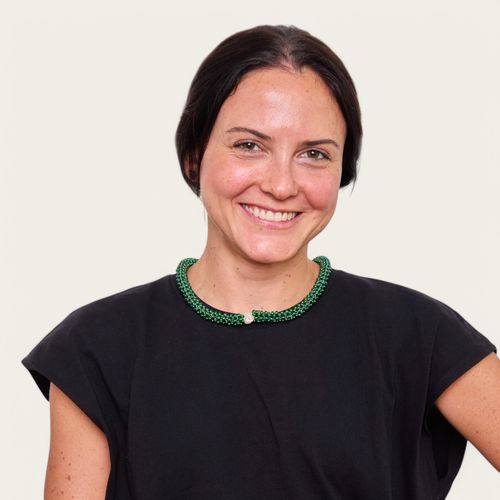 Colar Clementina P Miçangas e Pérola Doce Perolado VERDE