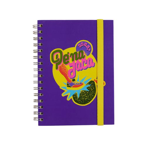 Caderno A5 90 Folhas Letra Latina PÉ NA JACA