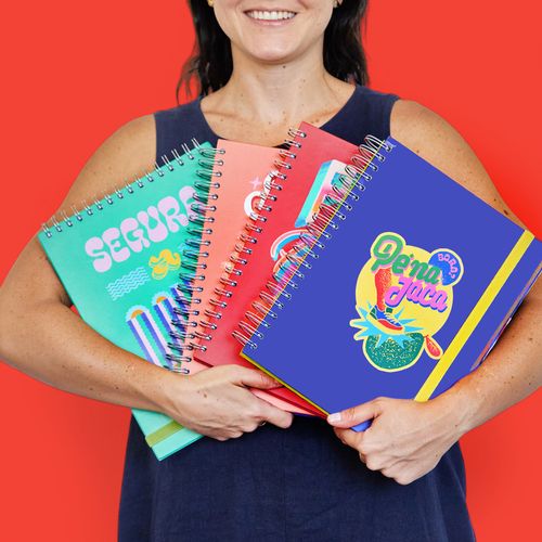 Caderno A4 180 Folhas Letra Latina RABIOLA