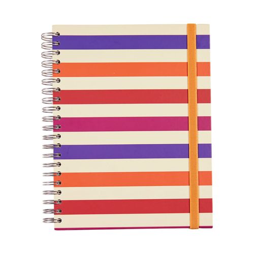 Caderno Universitário A4 180 Folhas
LISTRAS COLORIDAS
