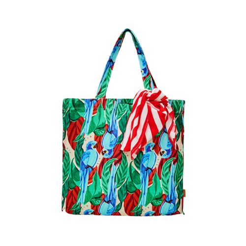 Bolsa Tote Quadrada Com Lenço Carnaval Rio
ARARA AZUL