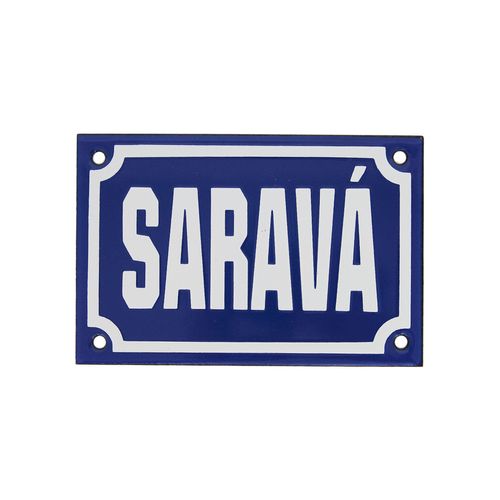 Plaquinha De Metal
SARAVÁ