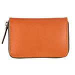 CARTEIRA_COURO_CASE_ZIPER_FORRO_ESTAMPADO_LARANJA_VERDE_CO3101_PAPEL_CRAFT_1