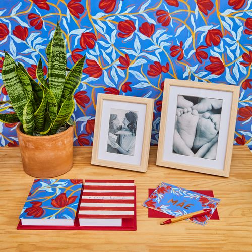 Porta-Retratos Em MDF Claro 10X15 MARFIM