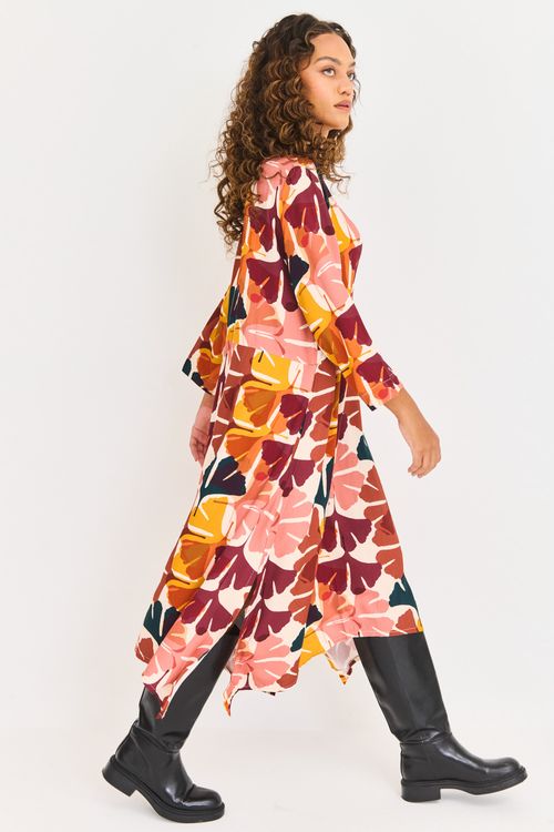 Vestido Estampado Ginko Nó