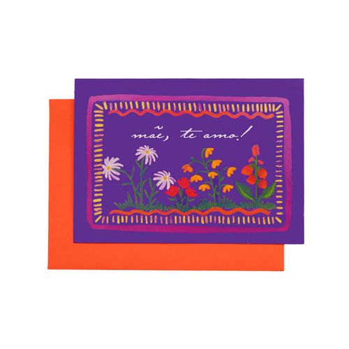 Cartão 13x18 Jardim Naif Mães