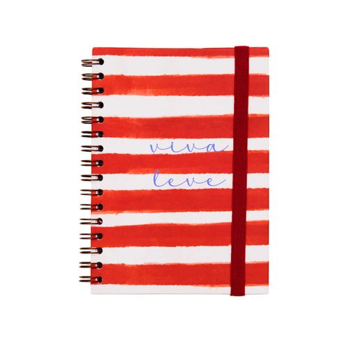 Caderno A5 90 Folhas LISTRAS CANELA