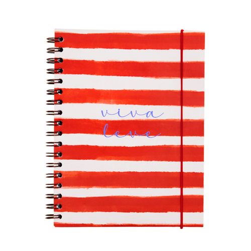 Caderno Colegial Flexível LISTRAS CANELA