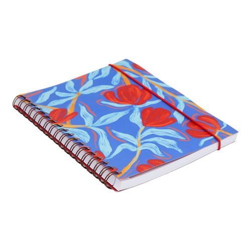 Caderno Colegial Flexível FLORAL POEMA