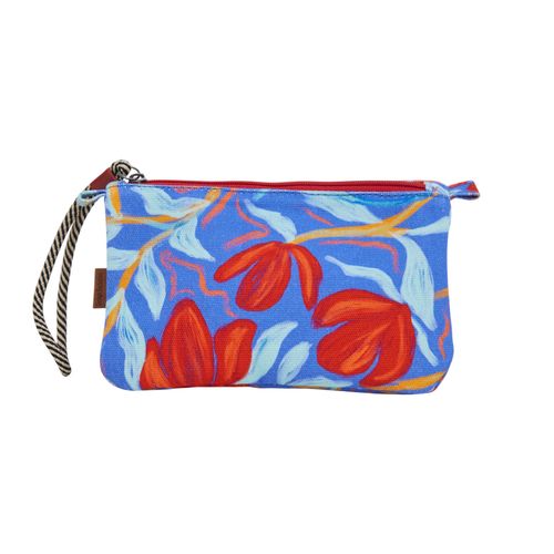 Nécessaire Lona Meio a Meio Pequena FLORAL POEMA