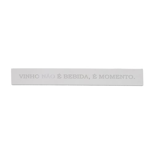 Placa Acrílico Espelhada VINHO