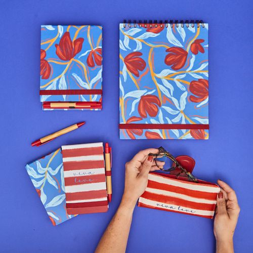 Bloco Jornalista FLORAL POEMA