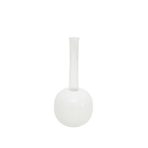 Vaso Solitário Bolinha BRANCO