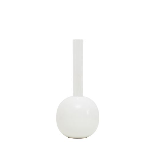 Vaso Solitário Bolinha BRANCO