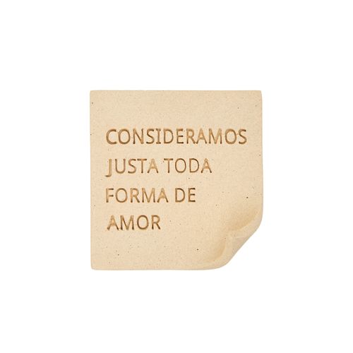 Post It Decorativo Em Argila Frases
TODA FORMA DE AMOR