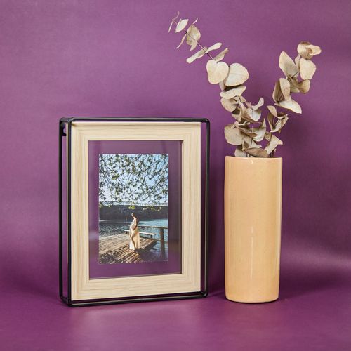 Porta Retrato 20X25X25 Md/Preto