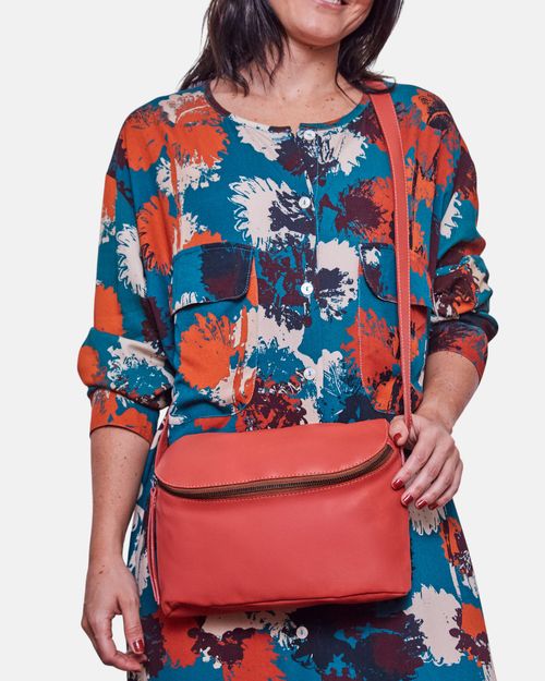 Bolsa de Couro Meia Lua ACEROLA