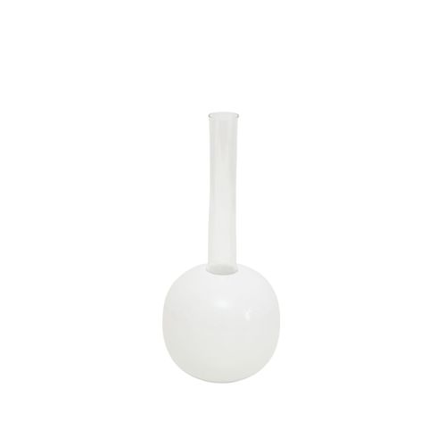 Vaso Solitário Bolinha BRANCO