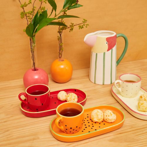 Kit Caneca com Prato MELANCIA