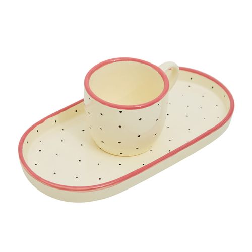 Kit Caneca com Prato PITAIA