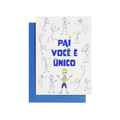 Cartão 13x18 Poses Pai 2025