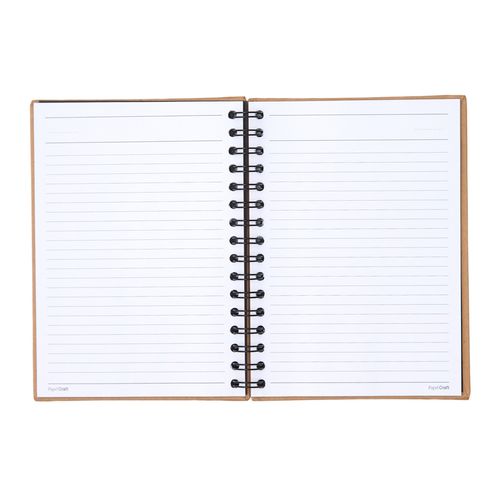 Caderno A5 90 Folhas Pautado Rabiscar Ideias 
KRAFT