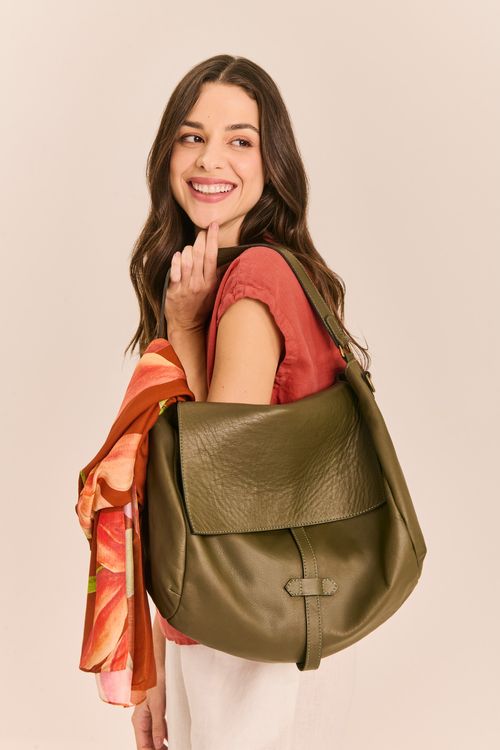 Bolsa de Couro Mali 
VERDE