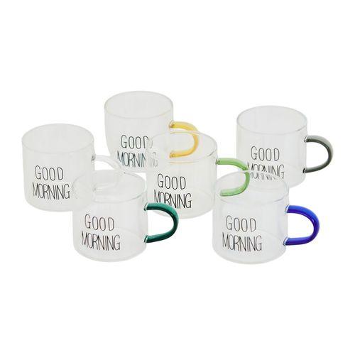 Conjunto 6 Xícaras Good Morning
