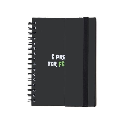 Caderno A5 com Aba 90 folhas Estampas Frases 
FÉRIAS