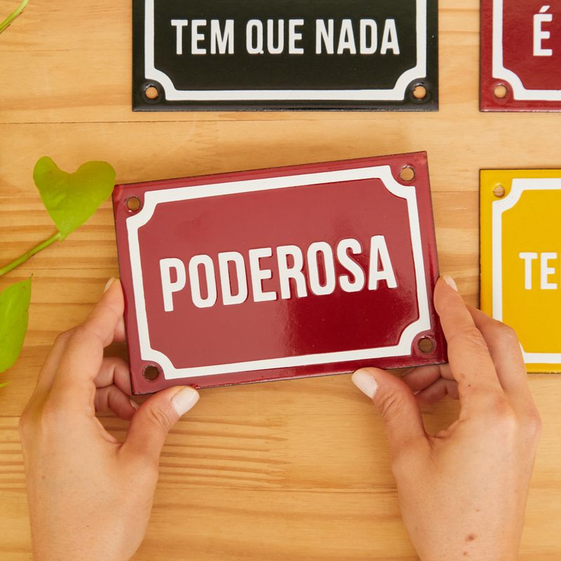 PLACA_DE_METAL_15_X_10_CM_PODEROSA_VA10734_PAPEL_CRAFT_2