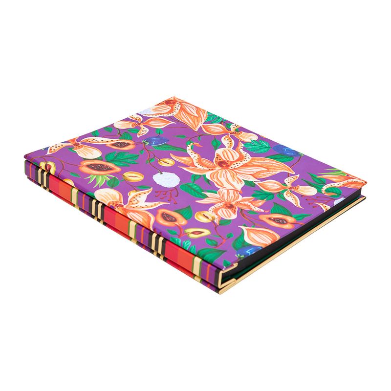 ALBUM_PINO_VERTICAL_26_X_32_50_FOLHAS_ESTAMPAS_FLORAL_FRUTA_LISTRA_FRUTA_AL773_PAPEL_CRAFT_4