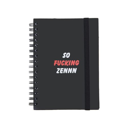 Caderno A5 com 90 Folhas Estampas Pautado Frases ZEN