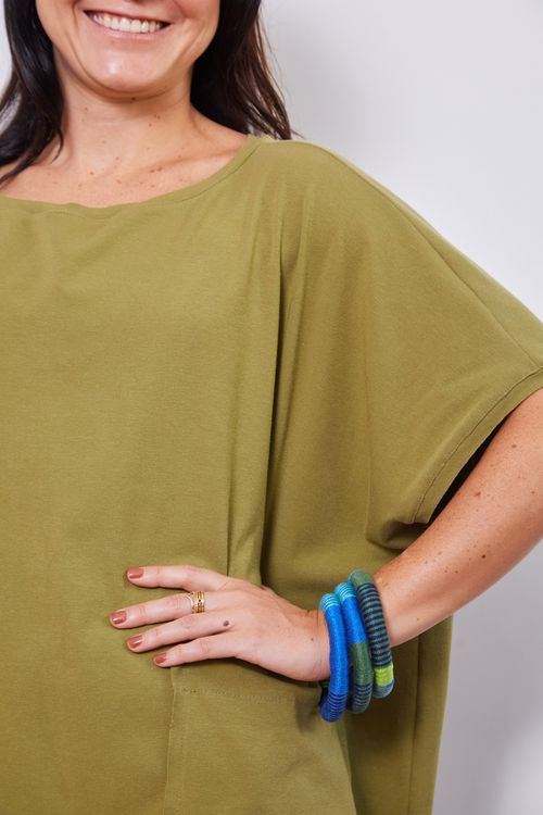Trio Pulseiras Coloridas 
AZUL/VERDE/MARINHO