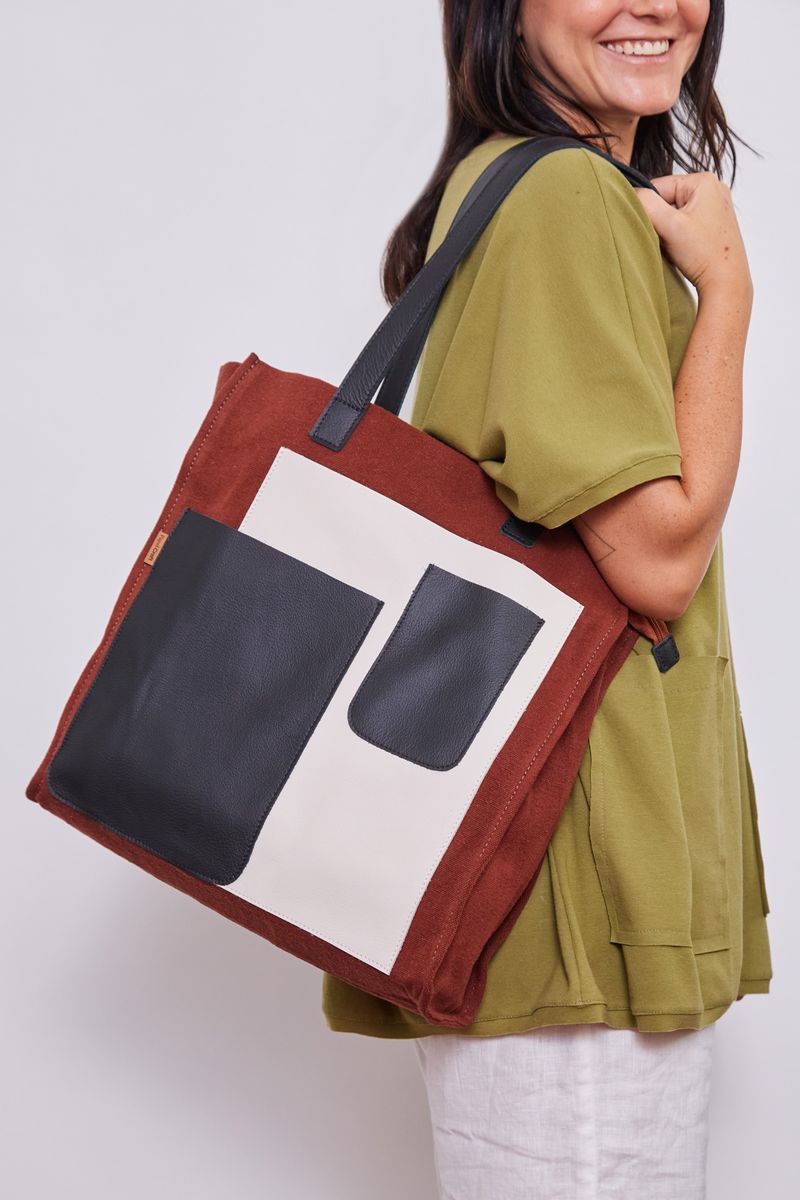 BOLSA_DE_LONA_BOLSO_COURO_MARROM_PRETO_CO3150_PAPEL_CRAFT_3