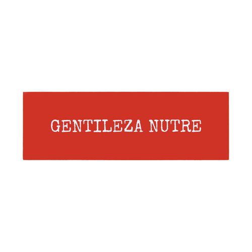 Azulejo Decorativo Gentileza Nutre