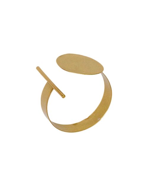 Bracelete Círculo DOURADO FOSCO