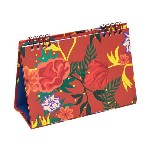 Calendário de Mesa G Floral Quadri 2026