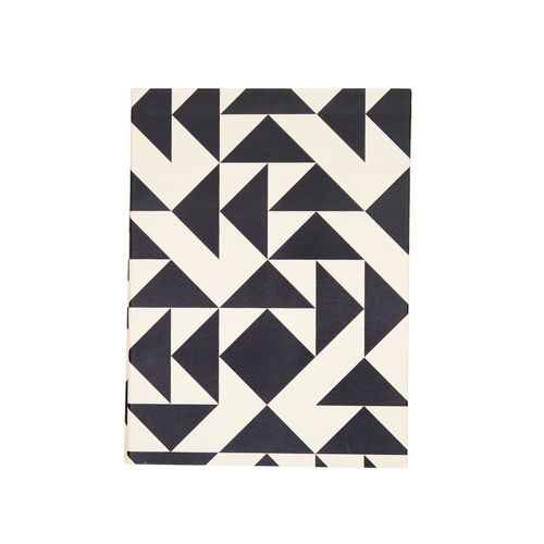 Álbum De Fotos Pino 20X27 P TRIANGULOS PRETO E OFF