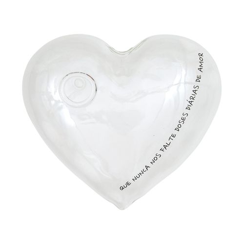 Floreira Coração de Vidro Decorativo
DOSES DIARIAS