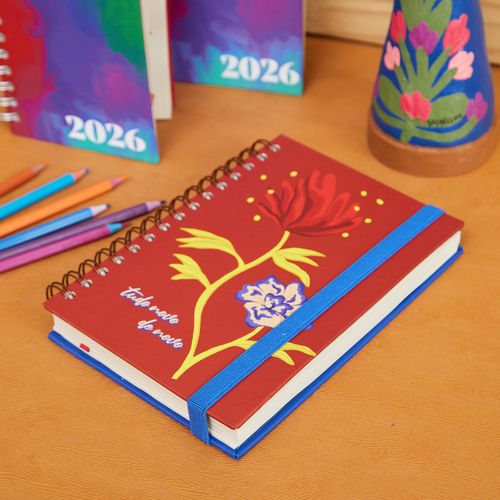 Agenda Diária Luxo Garra Estampas 2026 
TUDO NOVO DE NOVO