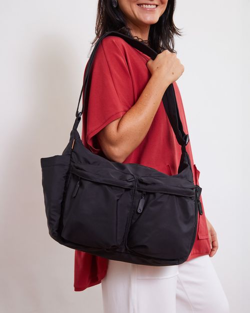 Bolsa Carteiro Laptop BLACK