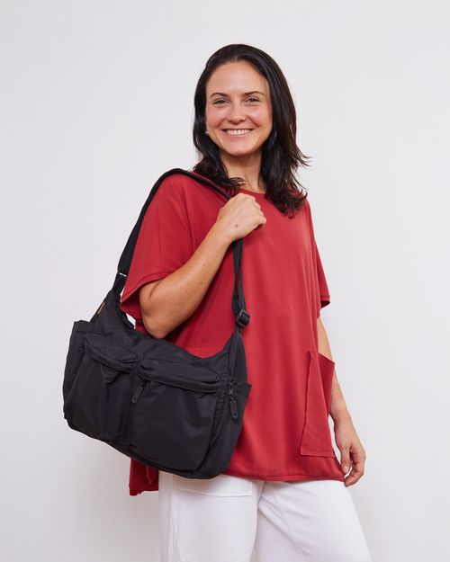 Bolsa Carteiro Laptop BLACK