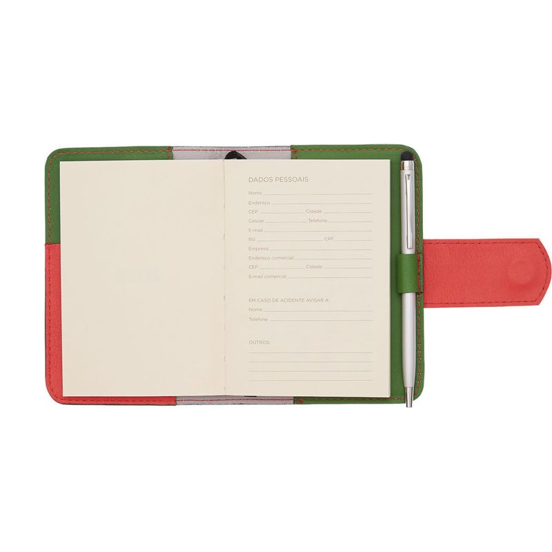 AGENDA_COURO_LINGUETA_PESPONTO_SEMANAL_MINI_COM_CANETA_CLOROFILA_CARMENERE_AG1854_PAPEL_CRAFT_5