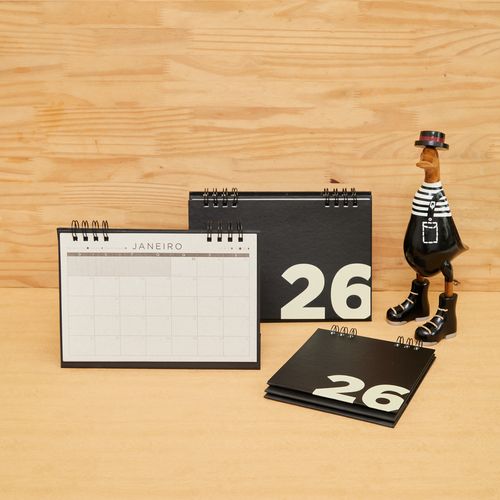 Calendário de Mesa G Tipográfico 2026