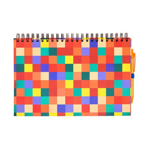 Calendário Bloco Planner G Pixel Quadri 2026