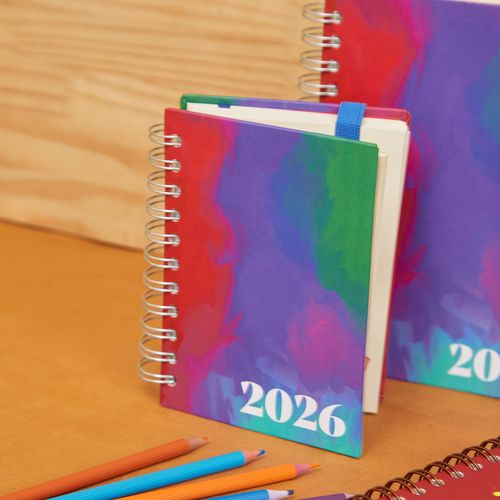 Agenda Diária Petit 2 Estampas 2026 
PINCELADA GOACHE