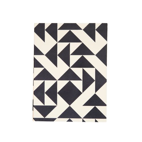 Álbum De Fotos Pino 20X27 P TRIANGULOS PRETO E OFF